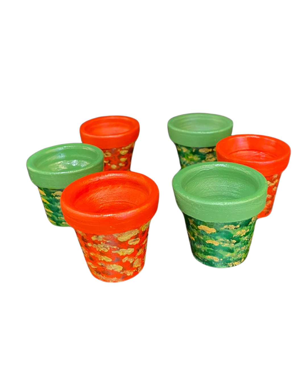 Vasos de manjerico