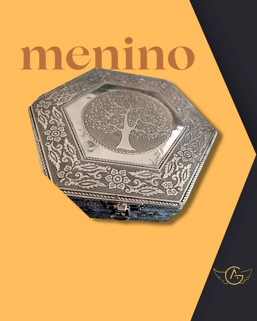 Menino Jesus em Caixa de Metal
