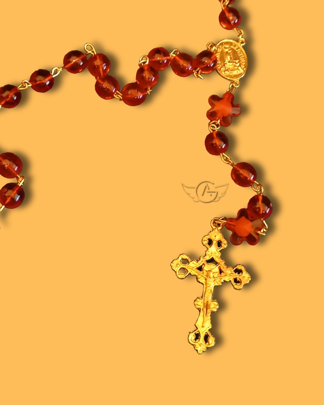 Terço católico benzido