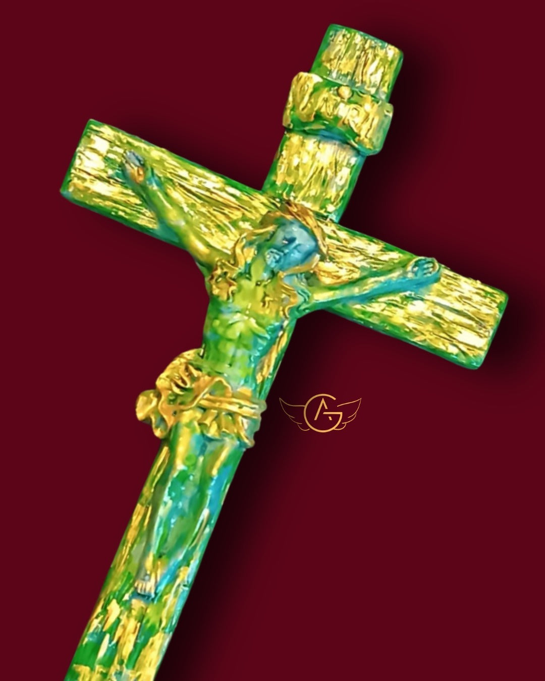crucifixo resina